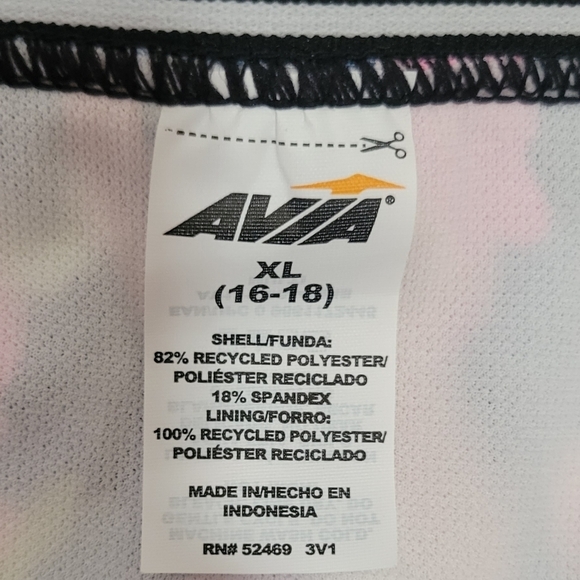 AVIA Painterly Tropics Bikini Bottoms - Picture 7 of 7